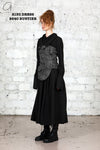 Marc le bihan double collar robe 2130 black